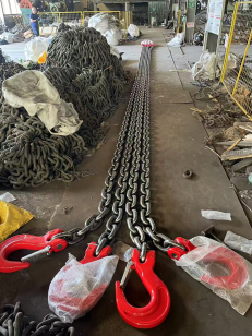 冠航鏈條索具助力合模機重型搬運安全高效完成作業